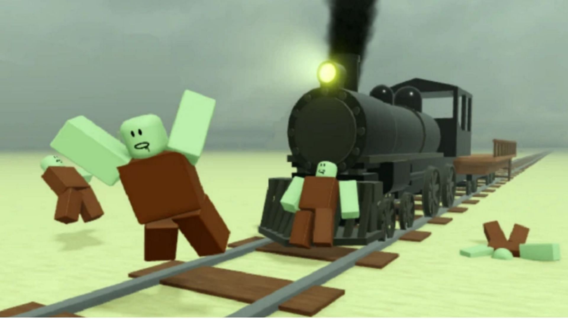 Make train parts and sell them to earn Bonds and Cash (Image via Roblox)